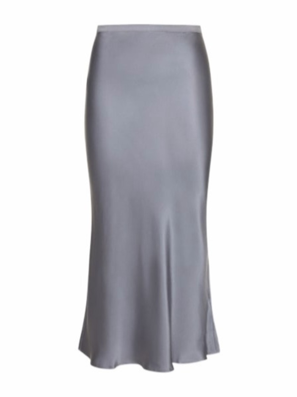 Anine Bing Bar Slip Skirt in storm blue